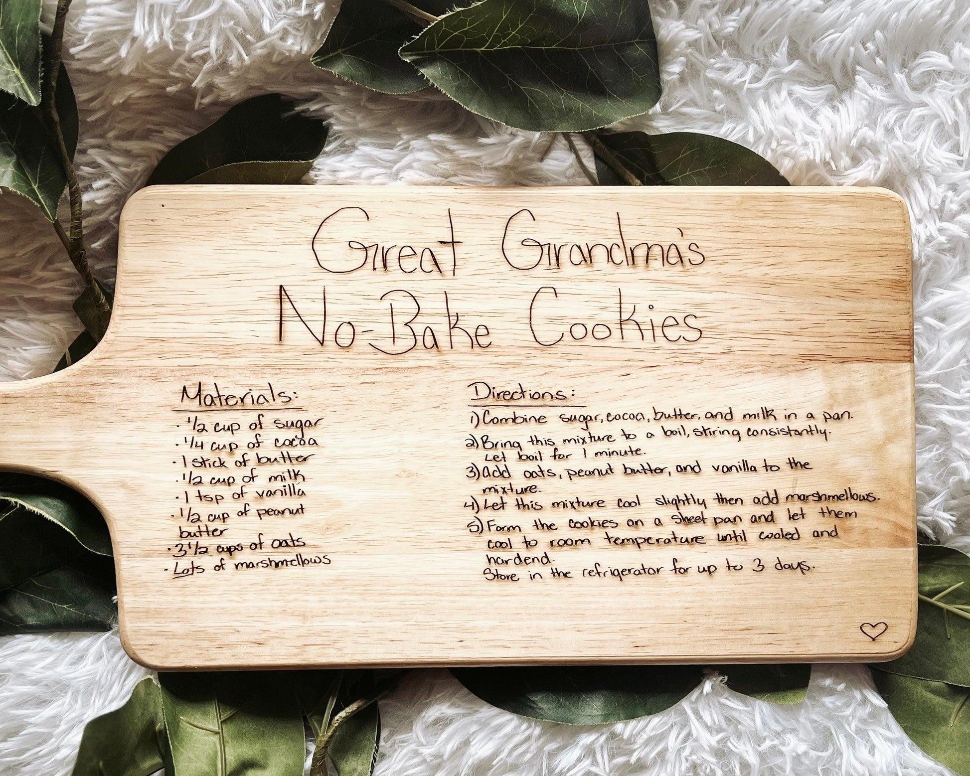 Custom Personalized Recipe Cutting Boards | Fancy Front Porch - Fancy Front Porch