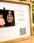 Sentimental Voice Recording Photo Frame with Handwriting | Fancy Front Porch Sentimental Voice Recorded Photo Frame with Handwriting Fancy Front Porch