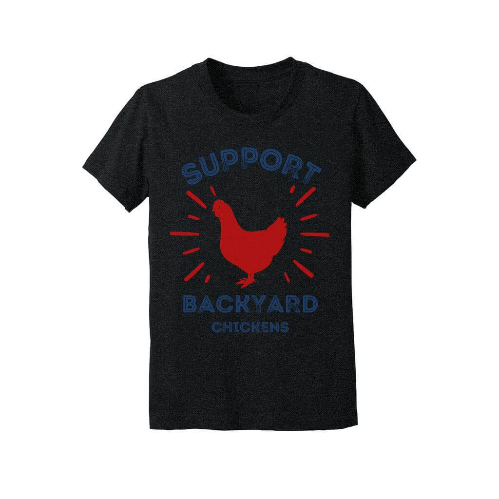 Support Backyard Chickens Youth Graphic Tee| Fancy Front Porch - Fancy Front Porch